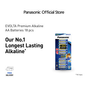 Panasonic EVOLTA AA 18pc Premium Alkaline Battery LR6EG/18B