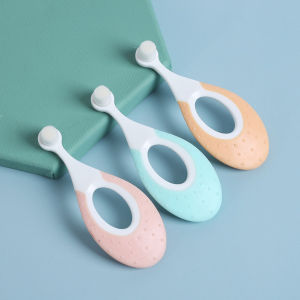 Jin.Lucky แปรงสีฟันเด็ก ขนนุ่มพิเศษ ทำความสะอาดช่องปากเด็ก พร้อมส่ง