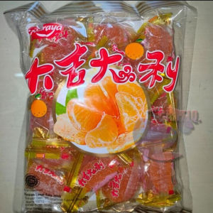 iCantiq 1 PC Manisan Jelly Jeruk 500 gram Jelly Hongmao Permen Jelly Permen Jeruk Candy Sweet Manisan Imlek Manisan Jeruk