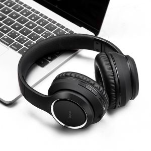 Tai Nghe Chụp Tai Bluetooth Hoco W28 Micro Đàm Thoại Chống Ồn 10H Nghe Nhạc Đệm Tai Êm Ái Âm Thanh Chân Thực Bảo Hành 12 Tháng