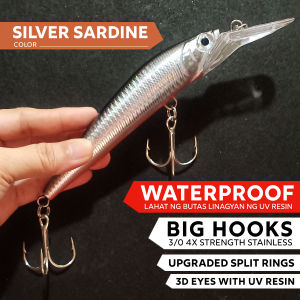 18cm/42g Deep Dive Fishing Rapala/Lure Bait for Subid Trolling Tangige Barracuda Mamsa