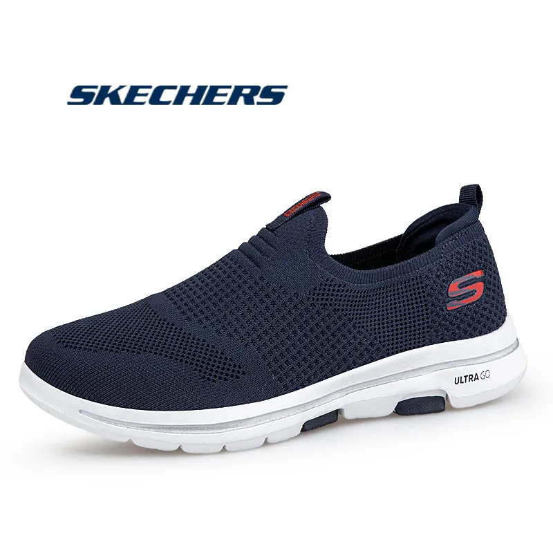 SKECHERS - SKECHERS GOWALK 5 – PERFECT The leaders in walking shoe  technology continue to innovate with the Skechers GOwalk 5™ - Perfect.  Features lightweight, responsive ULTRA GO™ cushioning and high-rebound  COMFORT