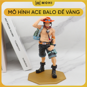 Mô hình Onepiece - ACE balo đế vàng in chữ dập nổi cực đẹp