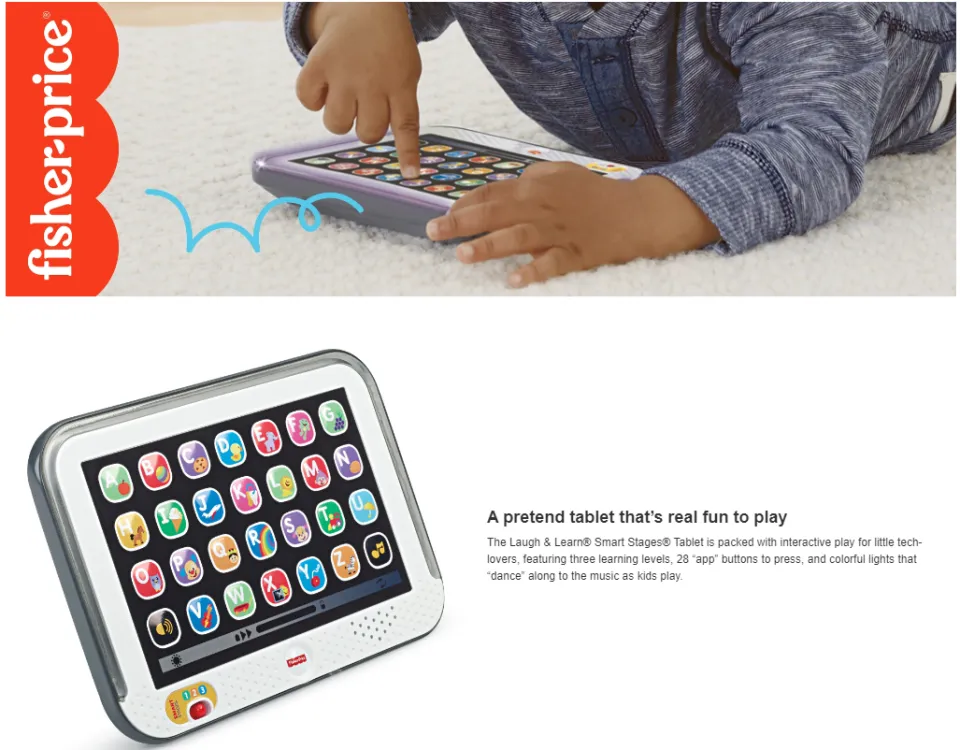 Fisher Price Laugh and Learn Smart Stages Tablet Electronic