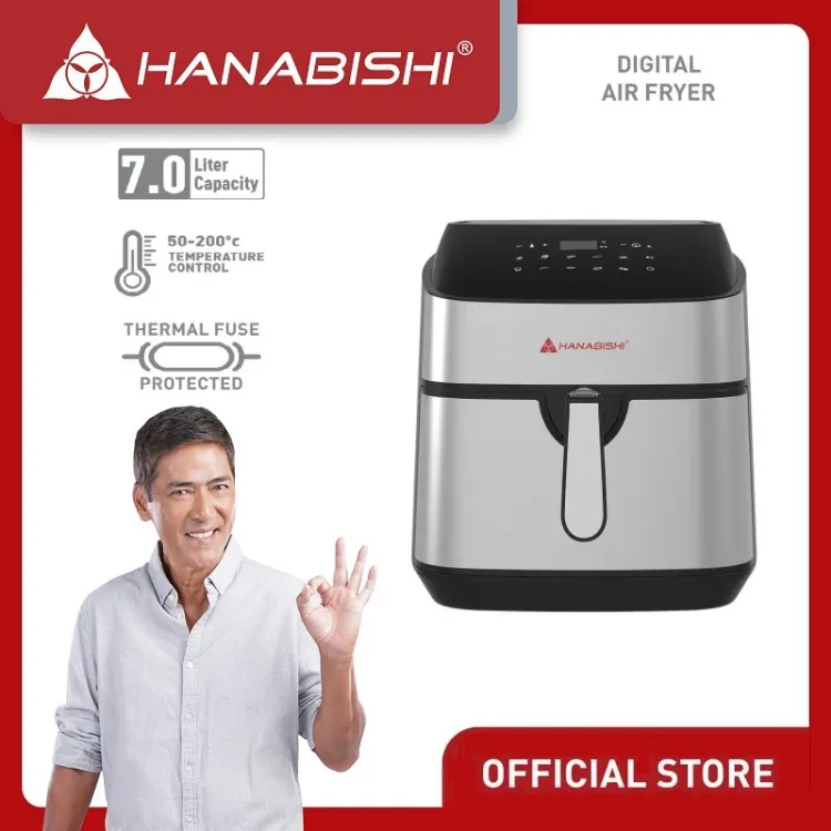 Hanabishi air store fryer size