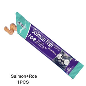 16g Cat Snacks Cat Kitten Snacks Fresh Wet Food  Nutritional Moisturizing Fat Seafood Tuna Chicken Salmon Flavor lncrease Postoperative Diet