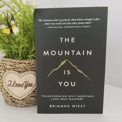 【Ship in 24H】English Book: The Mountain Is You by Brianna Wiest (Transforming Self-Sabotage Into Self-Mastery)