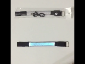 2pcs Night Running Safety Armband LED Reflective Arm Bands for Runners