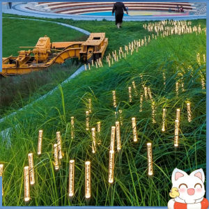 Solar Platinum Age Reed Light Bubble Lights Outdoor Villa Acrylic Popsicle Floor Plug Lawn Lamp Garden Light Ambient Lamps