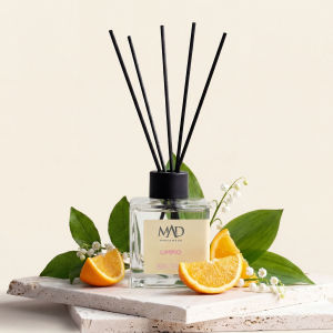 Mad Limpio Elegant Floral Scent Aromatherapy Diffuser 120 ml with Ginger Lily & Vanilla - Home Fragrance