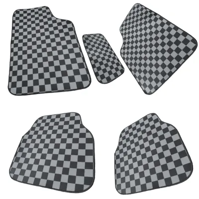 AUTOP Premium Carpet Car Mat Anti-Slip Universal Automotive Floor Mats (5PCS)Thai Car Floor Mat for Perodua Waja City Hrv Ativa Saga Wira Kancil Viva Myvi Bezza Axia Civic Vios X50 X70 Proton Toyota Honda