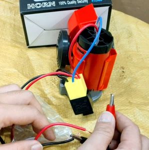 Klakson Model Suara Kapal untuk Motor & Mobil 12 Volt