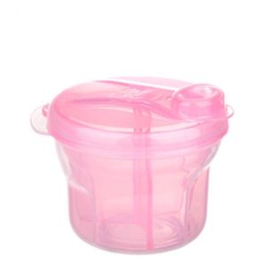 240ML Baby Milk Powder Dispenser 4-Grids Portable Baby Food Storage Box Non-Spill Milk Powder Organizer Snacks Container