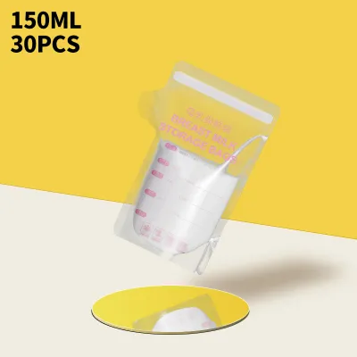 Baby Breast Milk Storage Bag Disposable Breast Milk Storage Bag 30Pcs Portable Milk Storage Bag
