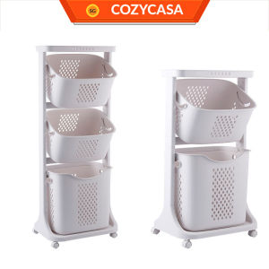 【COZYCASA】【Sorting Laundry Rack】2/3 tier Laundry basket/clothes Rack