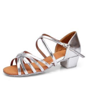 SHAKIRA HAK 3CM (1) - Sepatu Dansa Latin/ Line Dance Tali Heels 3CM