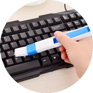 [Ready Stock] Multifunction 2 in 1 Window Gap Cleaning Tools with Dustpan Keyboard Brush Clean Sweep Dust Brush