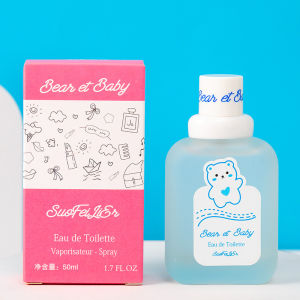 Bear Baby and Infant Perfume Milk Fragrance Peach Womens Long-Lasting Eau De Toilette Wholesale Cross-Border Live Hot Sale