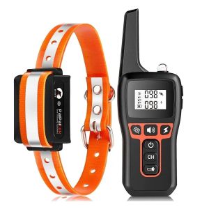 1000M Dog Training Collar With Remote Dog Bark Collar Waterproof Rechargeable Training Dog Collar with Shock Vibration Sound
