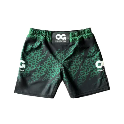 กางเกงมวย OG Jaguar MMA Shorts (สีเขียว)