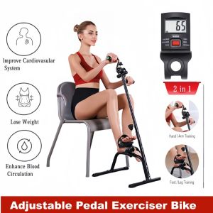 [SG SELLER LOCAL STOCK]Adjustable Pedal Exerciser Bike Fitness Bike Upper And Lower Limb Rehabilitation Bicycle