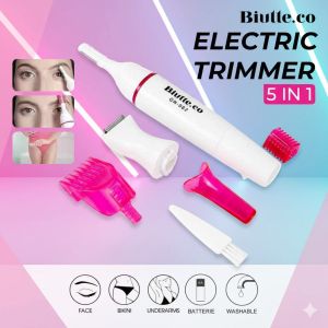 TERLARIS Biutte.co 5in1 Trimmer Shaver Pencukur Bulu Tubuh Elektrik - GN-062