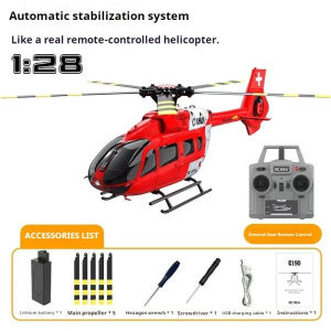ST[Available now][Fast delivery]New C190 Remote Control Helicopter Brushless Motor With Optical Flow Rc Electric Duct Simulation Model Airplane Toy Gift