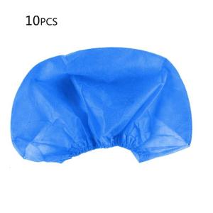 10pcs Disposable Bouffant Cap Hair for Head Cover Net Non-Woven Hairnet for Labs Spa Nurse Tattoo Service for Healt
