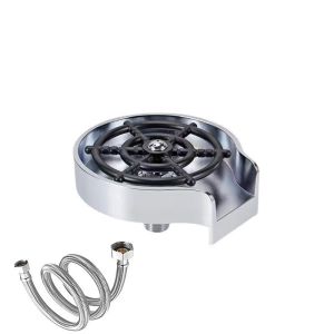 SXH Bar counter commercial cup washer with nozzle small sink stainless steel faucet automatic high-pressure cup washer high-pressure rinsing