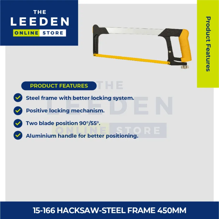 Stanley%2015-166%20Hacksaw%20-%20Steel%20Frame%20450MM%20-%20Image%202