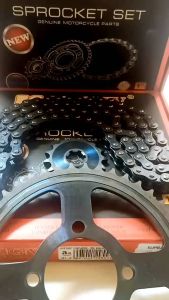 GEAR SET SUPRA X 125 BLACK SERIES UKURAN 55