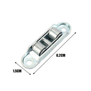 10ชิ้นอุปกรณ์อุปกรณ์ลูกปืนประตูหน้าต่างแบบเงียบเครื่องมือล้ออัลลอยด์สังกะสีประตูบานเลื่อนสำหรับงานหนักอุปกรณ์รางลูกกลิ้งประตูบานเลื่อนสำหรับงานหนัก