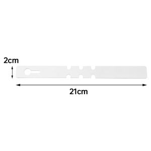 100Pcs Wrap Around Tree Tags Adjustable Waterproof Plant Tags Nursery Tags for Plants Garden