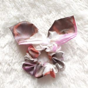 Scrunchie Bunny Tie Dye Cepol Hijab Tie Dye Ikat Rambut Anti Pusing