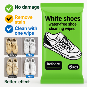 Water-Free Shoe Cleaning Wipes Disposable White Shoes Decontamination Artifact Sneakers And Leather Shoes Cleaning Agent