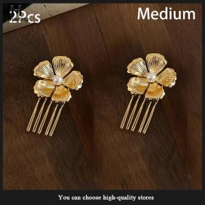 Hayating 2 3Pcs Deluxe Flower French Style Hair Comb For Women Retro Court Luxury Noble Hairclip Elegant Fashion Hair Accessories