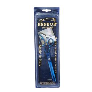 HENBOR Professional Thinning Scissors 827/7inch-Titanium Blue