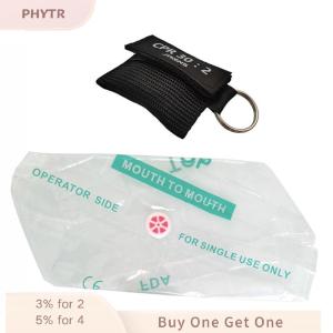 【จัดส่งภายใน 2-3 วัน】 1PC CPR resuscitator หน้ากากป้องกันลมฉุกเฉินทางเดียวหน้ากากปฐมพยาบาลชุดพวงกุญแจ