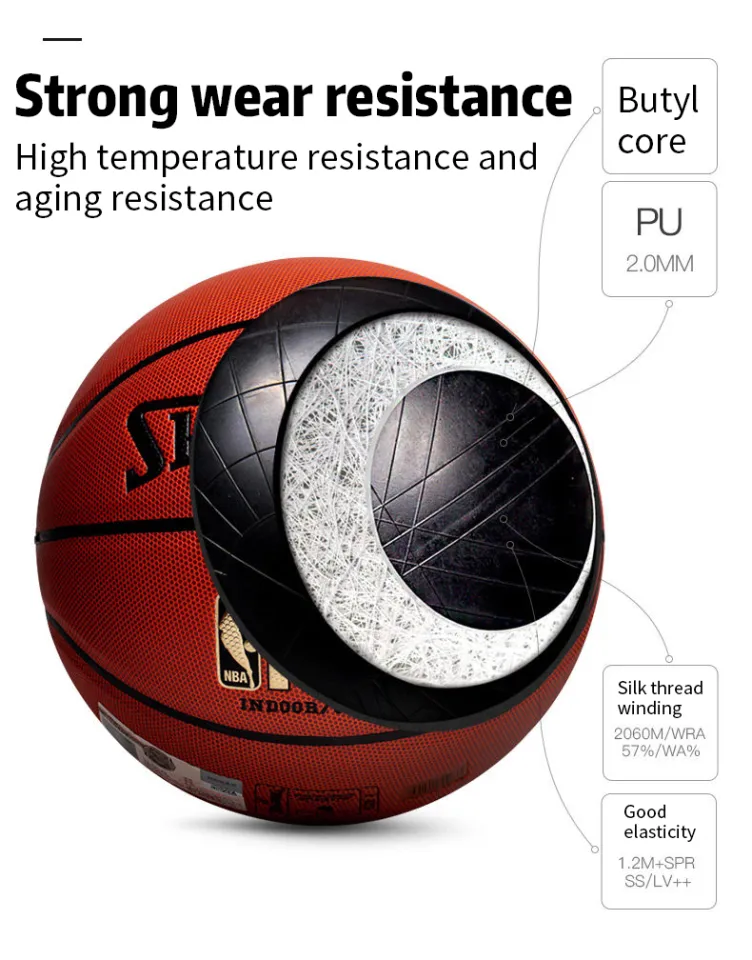 Wilson WNBA Offizieller Spielball – Größe 6 (28,5) – Mit Evo NXT-Technologie, Mikro-Touch-Oberfläche, Extended