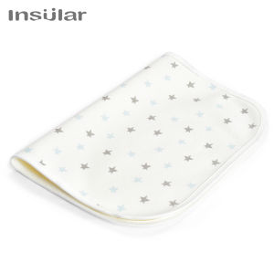 Insular Waterproof Diaper Changing Mat Pad 100% Cotton Beathable Baby Urine Pads Mattress Protector Bedsheet