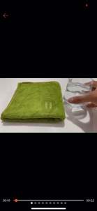 RẺ VÔ ĐỊCH Khăn gội đầu siêu thấm hút cho spa và salon tóc KT 35x75cm