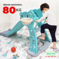 MOLION SNI Perosotan Anak Karakter Mainan Seluncuran Anak Free Ring Basket Prosotan 2 In 1 001-M1101. 