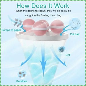 Laundry Ball Sticky Hair Powerful Laundry Bag Clean No Residue Convenience Simple Multifunction