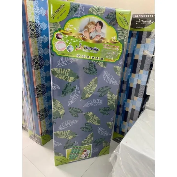 Vỏ bọc đệm vải cotton TC cho đệm 3 tấm , vỏ bọc nệm bảo vệ nệm ( giao ...