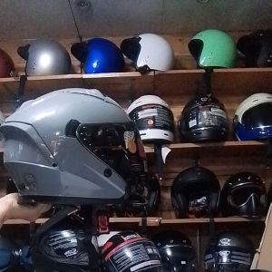 HALF Face helmet w/ visor GILLE