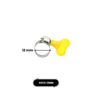COSY Klem Selang Kuping Besi / Klem Gas LPG / Air / Klem Gas Anti Bocor / Iron Hose Clamp with Handle