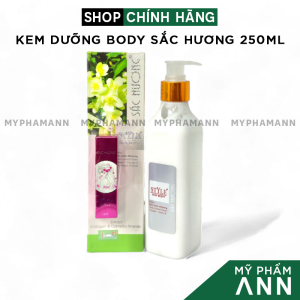 Kem Body Sắc Hương Plus Style Skin Body 250ml Cao Cấp Chính Hãng - Kem Dưỡng Thể Giúp Dưỡng Trắng & Mịn Da