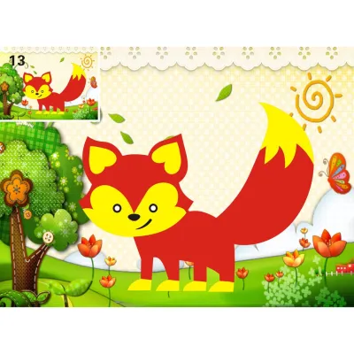 DIY Craft kids EVA Diy Art Craft Sticker Foam kids Children Fun Activity Party Gift Door Gift Kindergarten