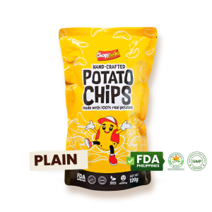 Chops to Go PLAIN Hand-Crafted Potato Chips Organic No Preservatives