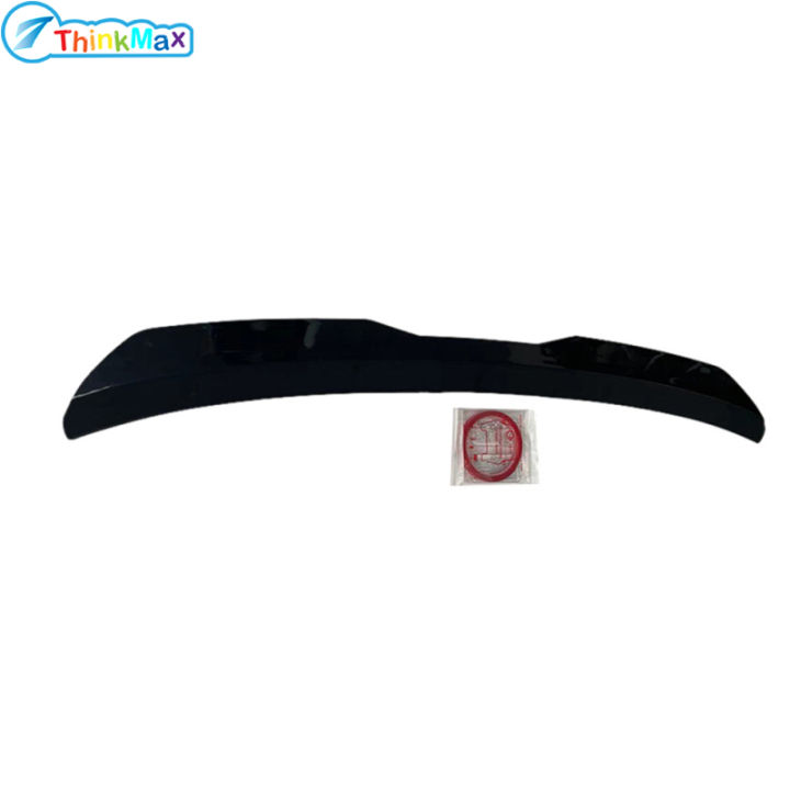 Car Rear Wing Trim Paste Type Trunk Tail Spoiler With Adhesive Tape